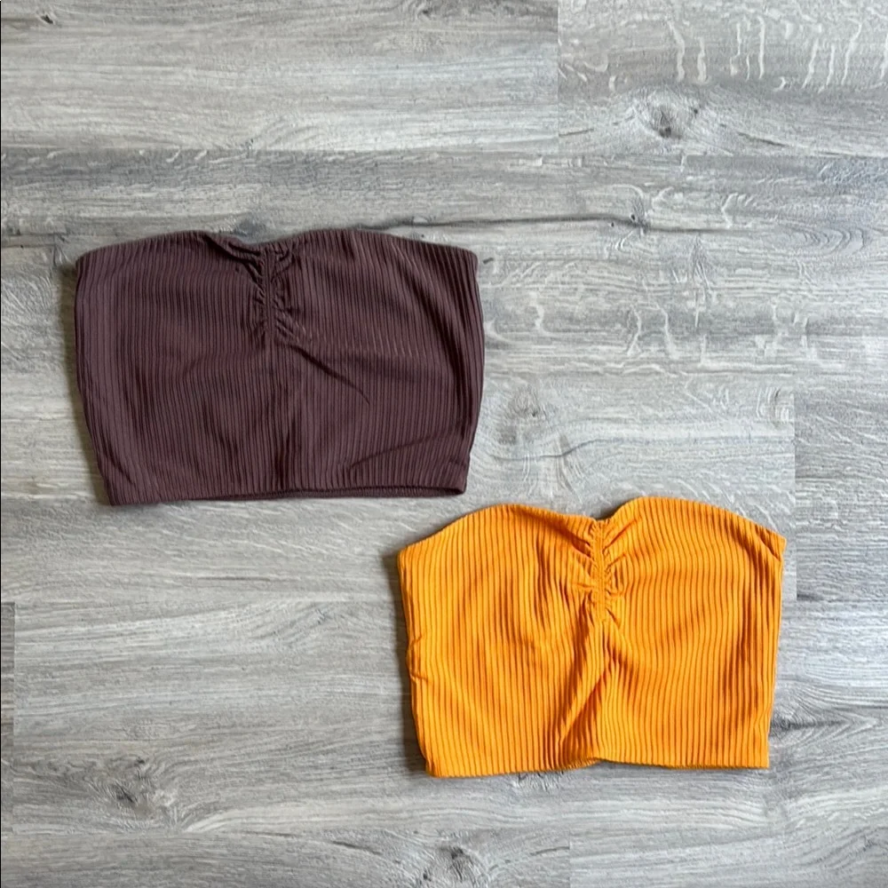 Wilfred Ribbed Tube Tops - Picture 1 of 4